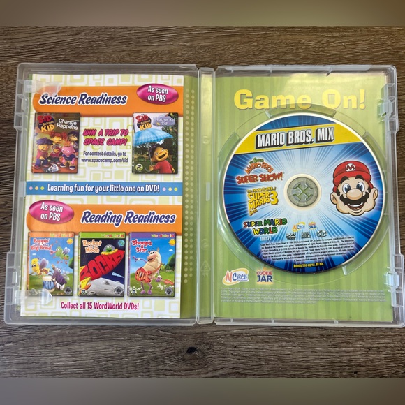 Mario Mix DVD - Super Mario Super Show - Adventures of SMB 3 - SM World - Picture 3 of 3